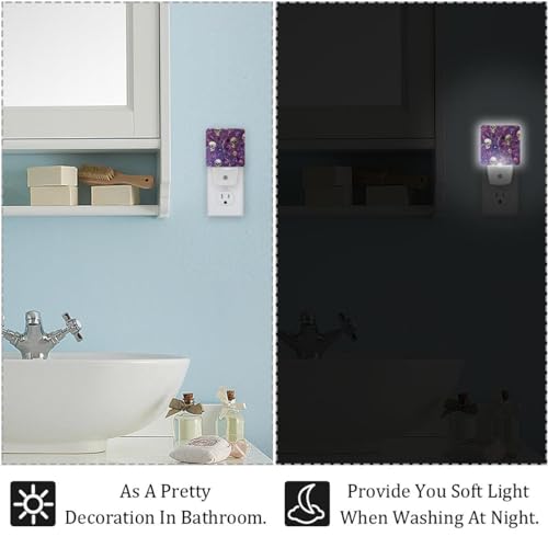 Lámpara de noche LED con sensor para niños 7.6x7.6 cm miniatura 5