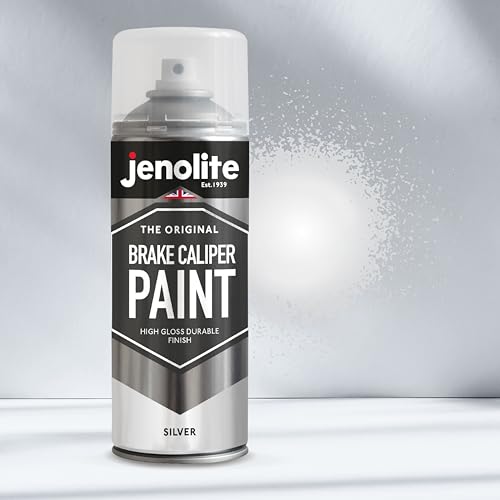 JENOLITE 3 x Bremssattelfarbe – Silber – 3 x 400 ml (Restore & Transform Auto Bremssattel)
