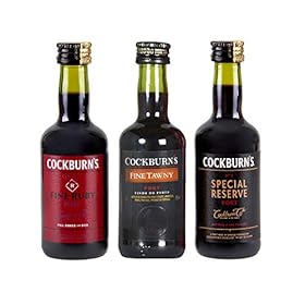 Cockburns Classic Port Selection Gift PackThree 50ml bottles are included in the package.