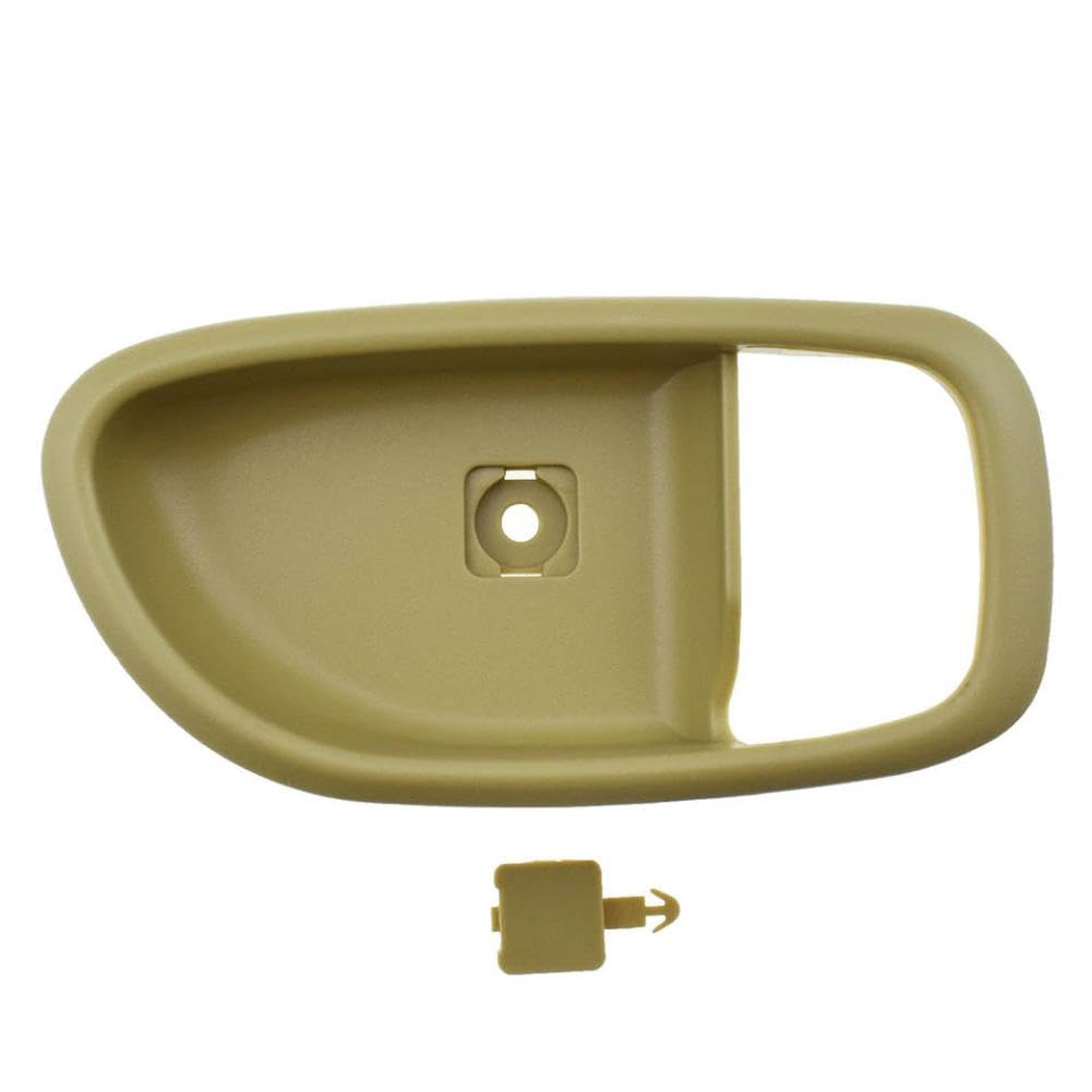 Qaxqmmtak 1X Right Side Left And Right Interior Door Handle Bezel Compatible With 2007-2010 82611-2H000 82621-2H000 826112H000 826212H000(1X Right Side)