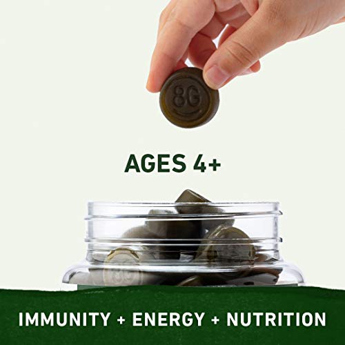 8Greens Gummies - World's First Gummies Made from Real Greens to Support Immunity & Energy for Adults and Kids (60 Count)