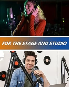 GLANICS XLR Cables 10ft 2 Pack Fully Balanced Nylon Braided XLR Mic Cord Male to Female Microphone Cable 3 pin Oxygen-Free Copper (OFC) for Studio Recording Live Production 10 Feet Black White