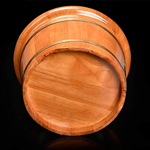 Cubeta de masaje para pies en madera con tapa miniatura 5