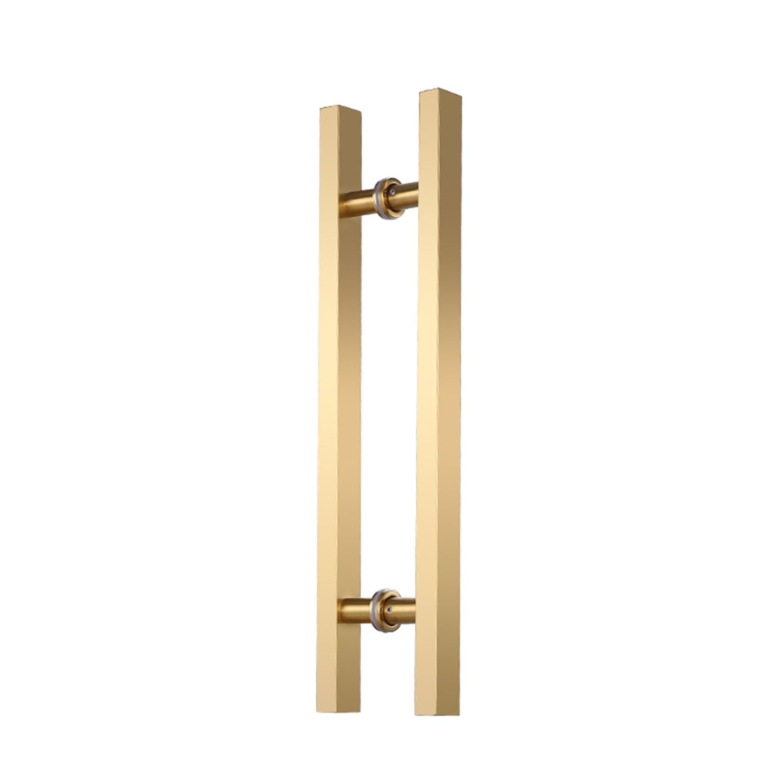 GYRAZXS Polished Barn Door Handle Set with Installation Tools 600mm Hole Spacing Sliding Replacement for Sheds Durable SingleSided Design Perfect for Home Décor