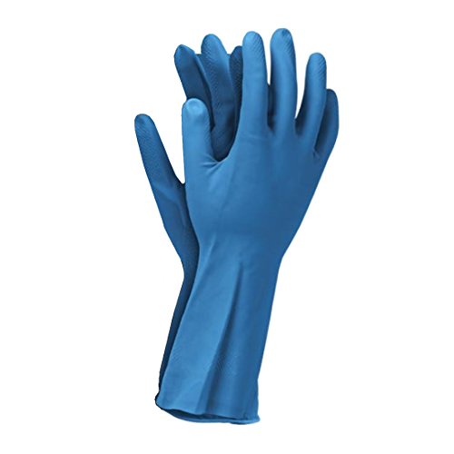 Preisvergleich Produktbild Gummihandschuhe Latexhandschuhe Schutzhandschuhe Haushaltshandschuhe Gr. S