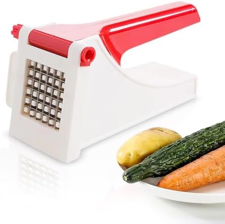 Heavy Duty Vegetable Slicer Dicer Chopper, Manual Potato Cutter f...
