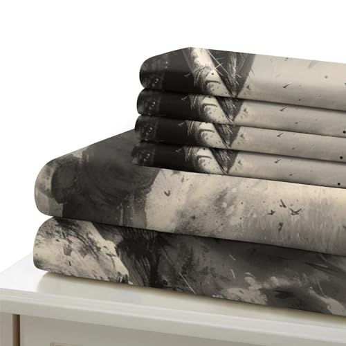 Housse de couette éléphant infroissable avec fermeture éclair 260x220 - 6