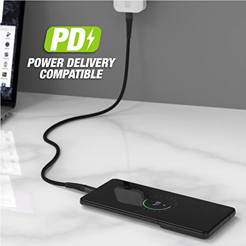 Cable USB C a Lightning largo de 8 pies para usar el iPhone cómodamente desde el sofá 5