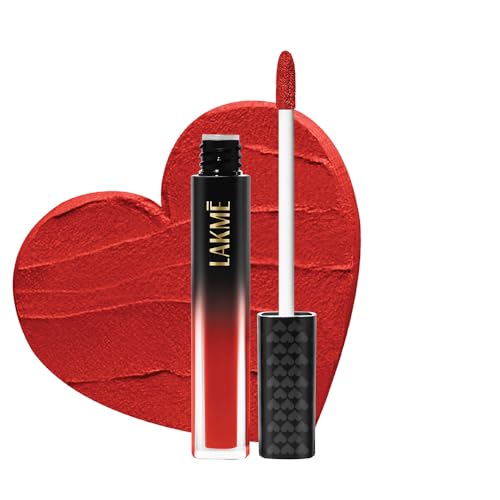 Image of Lakme Xtraordin-airy Lip Mousse New Flame Red