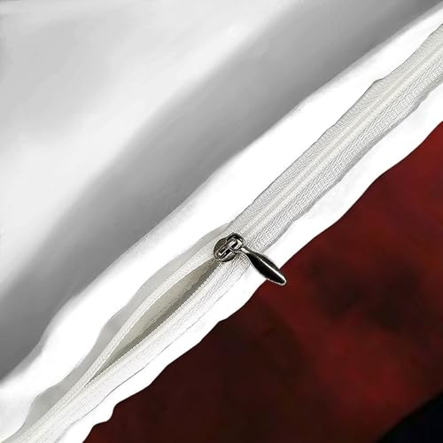 Housse de couette single avec motif caniche rouge imprimé 3D - 6