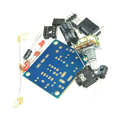 Smart Electronic DIY Kit LM386 Super Mini Audio Amplifier DIY Kit Suite Trousse LM386 Amplificador Module Board 3.5mm 3-12V image 5
