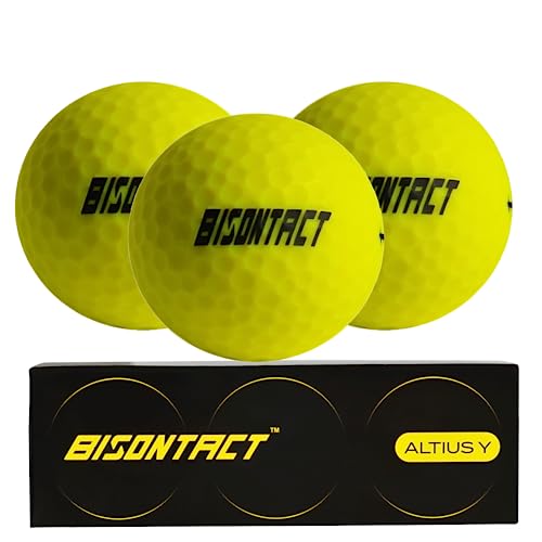 Image of ALTIUS Y Yellow Golf Balls 24 Pack | High Visibility Matte Finish | Long Distance, Soft Feel & Control | USGA Conforming Golf Balls