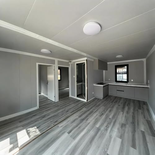 Prefab Tiny Home for Sale, 40ft Mobile Modular Home with 3 Bedrooms, 1 Fully Equipped Bathroom & Kitchen, Expandable Container House to Live in for Adults Prefabricated Foldable Tiny House for Living - Image 4