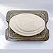 Soapstone Hand Carved Soap Dish Polished and Shiny - Marble Dish Holder Beautifully Crafted Bathroom Accessories Handicraft Decor Hand Carving Soap Holder | Soap Tray | Soap Case (Rectangle Shape)