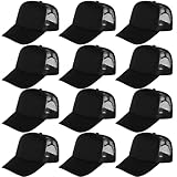 Photo Gallery sgbetter confezione da 12 cappelli da camionista vuoti per adulti fai da te sublimazione cappellini da baseball in rete cappello estivo per uomo donna sport estivo, set di colori 5, taglia unica Photo Gallery sgbetter confezione da 12 cappelli da camionista vuoti per adulti fai da te sublimazione cappellini da baseball in rete cappello estivo per uomo donna sport estivo, set di colori 5, taglia unica