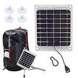 Protección inteligente: el cargador de batería solar no solo tiene la función de protección inteligente, sino que también cuenta con la tecnología de un microprocesador de carga incorporado que se puede cargar completamente durante el día sin sobrecarga.