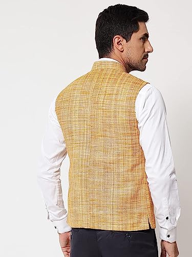 Image of Vastraa Fusion Men's Export-Quality Indian Traditional Nehru Jacket /Waistcoat