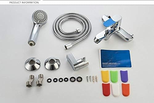 Robinets de baignoire à rotation à 90 degrés en chrome de haute qualité - 7