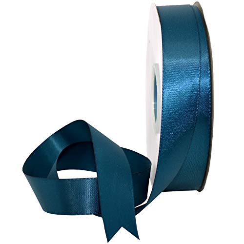 Image of Morex Ribbon 08822 /50-369 Ribbon, 7 /8 inch x 50 Yd, Military Blue