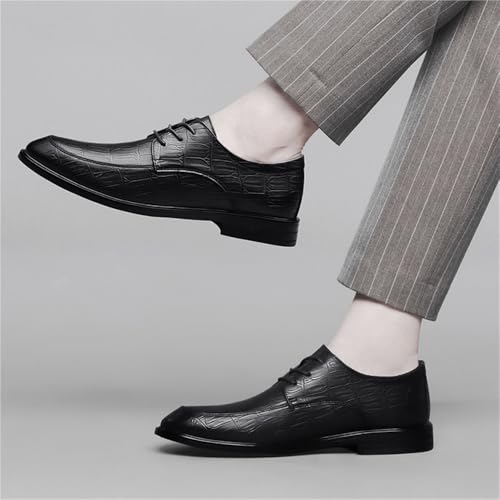 Men's Fashion Lace Up Dress Shoes Patent Leather Oxford Business Tuxedo Design Brogue Shoes2