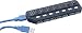 Produktbild LS SuperSpeed USB3.0 Hub 7 Port schwarz aktiv mit 2A Netzteil | 5 Gbit/s USB3.0 HUB 7 Port mit Ein/Ausschalter