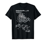 T-shirt appareil photo vintage