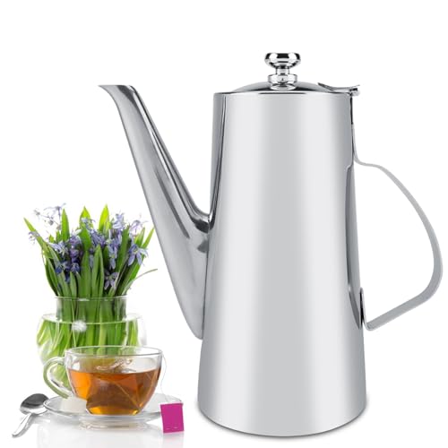 Théière en acier inoxydable pour restaurant et table de maison - 8