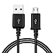 Samsung OEM 3.3-Foot Micro USB Data Cable for the Samsung Galaxy S4/S4 Mini - Non-Retail Packaging - Black