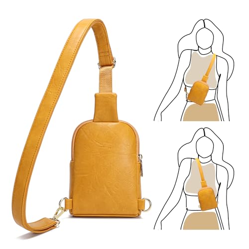 Image of INICAT Lightweight Small Crossbody Sling Bag for Women | Mini Travel Purse,Multi-pocket with Card Slots,Durable Vegan Leather,Everyday Carry