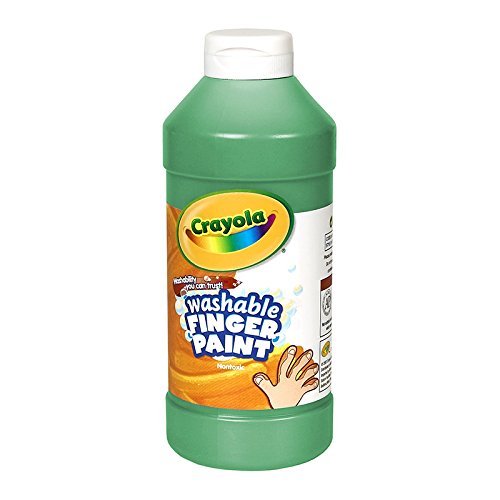 CRAYOLA LLC WASHABLE FINGERPAINT 16OZ GREEN (Set of 6)
