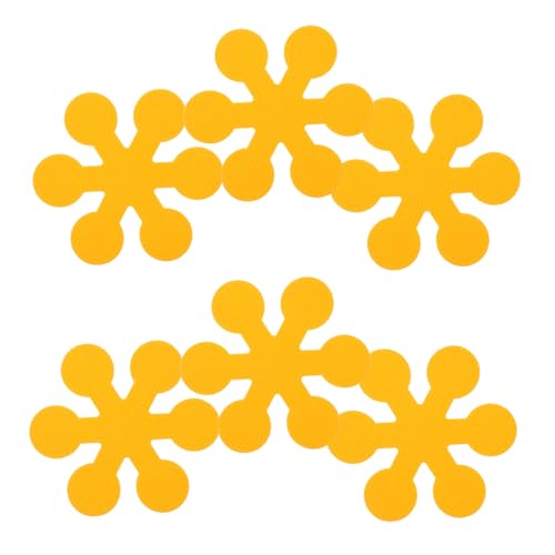 MERRYHAPY 6 ~߃XebJ[ he[v pf ~ ē\邾 qpXebJ[~ ̊~߃Xgbv ~ߗXebJ[ yo Yellow