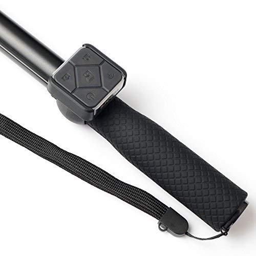 For SJCAM sj8, SJ7 Star, SJ6 Legend, M20 Sports 4K Camera - SJCAM Remote Controlled Selfie Stick (Smart Remote Control Watch-Grip Adjustable Extension Selfie Stick )