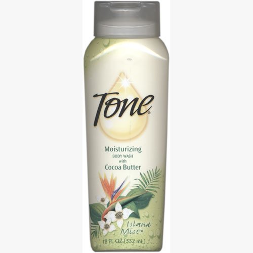 Tone Moisturizing Body Wash with Cocoa Butter Island Mist 18 oz