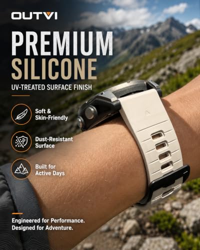 Image of Quickfit 22 watch bands for garmin fenix 8 47mm fenix 7 pro Sapphire Solar fenix 6 Forerunner 965 955 970 935 745 epix Pro Gen 2 47 soft silicone straps replacement