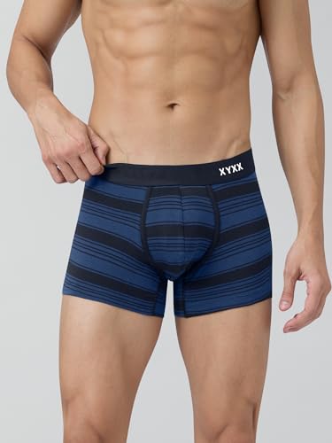 Image of XYXX Men's Super Combed Cotton Regular Fit Trunks with No Marks Waistband