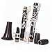 Professional Beginner Wood Clarinet BB 17 Key Silver Plated Copper Clarinet Clarinet for Beginner