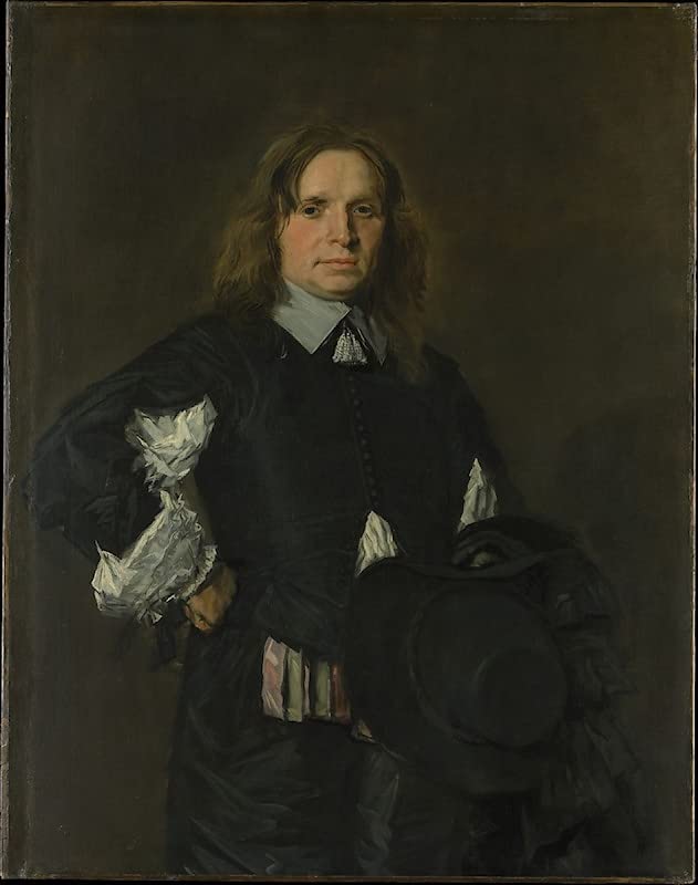 Toile murale abstraite Frans Hals : Habillez vos grands murs vides du salon 60x90