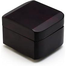 Hi Gloss Modern Petite 18 Note Music Box with Cut Edges - Many Songs to Choose - Swan Lake