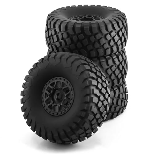 RC Neumáticos Piezas Compatible Con ARRMA Para Mojave Para TRAXXAS Para UDR RC Car 4 Piezas 138 Mm 1/7 Para Neumáticos De Camión Recorrido Corto En El Desierto Rueda Hexagonal De 17 Mm(Black)