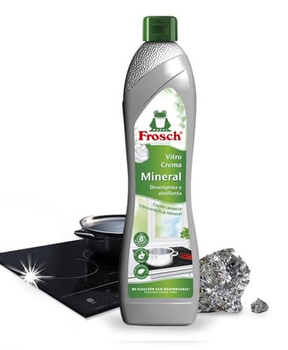 Frosch - Limpiador Ecológico para Vitrocerámica Nueva Fórmula Mejorada con Mármol Ultra Molido y...