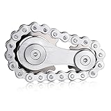 Canyoo Fidget Spinner Bike Chain Gear Toy by Metal Stainless Steel Durable Mechanics with Smooth...