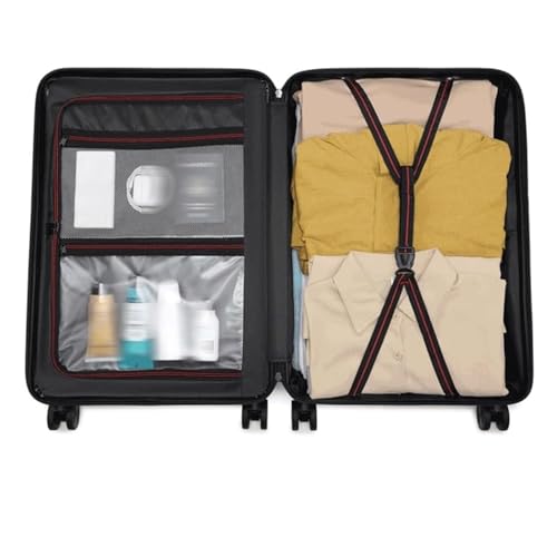 Carry On Luggages Suitcase 20inch Lightweight Hardside 4-Wheel Spinner Travel Luggage,Business Luggage for Women Luggage Suitcases (Silver-20inch2