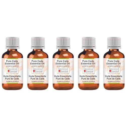 Huile de qualité thérapeutique de cadé distillée à la vapeur naturelle et pure