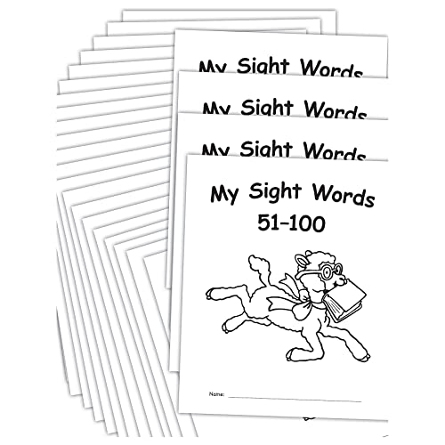 Teacher Created Resources My Own Books: My Sight Words 51-100, Pack of 25