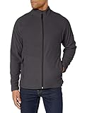 Clique Men's Summit Full-zip Microfleece, Charcoal, XX-Large