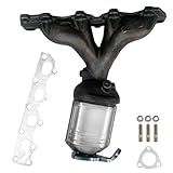 JT Exhaust Catalytic Converter Compatible with Chevrolet Malibu 2004-2008 2.2L 2.4L, Pontiac G6 2006-2010 2.4L, Saturn Acura 2007 2008 2.4L (EPA Compliant)(Catalyst+ Grade)