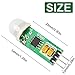 DAOKAI HC-SR505 Human Motion Sensor Module Mini Infrared PIR Pyroelectric Detector Switch 4.5V - 20V Body Sensor Switch Repeatable Trigger, for Arduino(5Pcs)