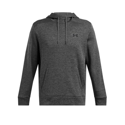 Under Armour Men's ArmourFleece Twist Hoodie, 025 GRAY, MD - image 3