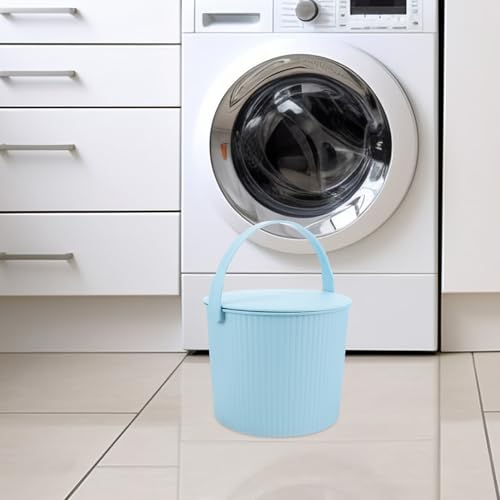 Seau de stockage ménager pour optimiser le rangement du salon - 6