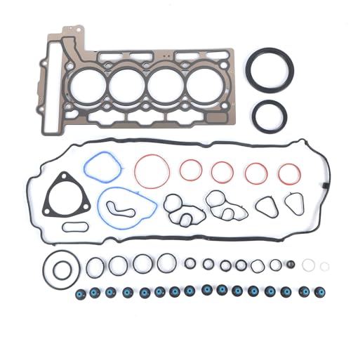 Image of 11127595139 Engine Overhaul Gasket Seals Kit Fits for 2007-2013 Cooper 1.6L, Fits for 2013-2016 Cooper Paceman 1.6L, Replace OE 11127595139